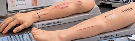 suture and stapling practical arm and leg